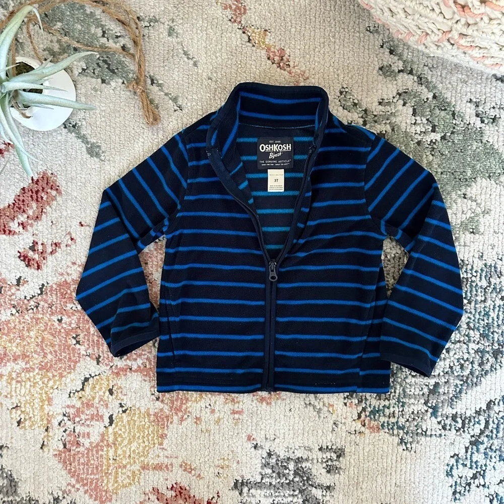 OshKosh B'gosh Blue Striped Jacket